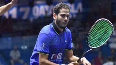 كريم عبد الجواد يتأهل إلى ربع نهائي بطولة مصر الدولية للاسكواش