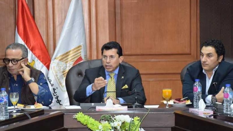 عاجل وزير الرياضة