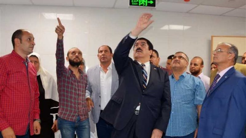 محافظ القليوبية يتفقد