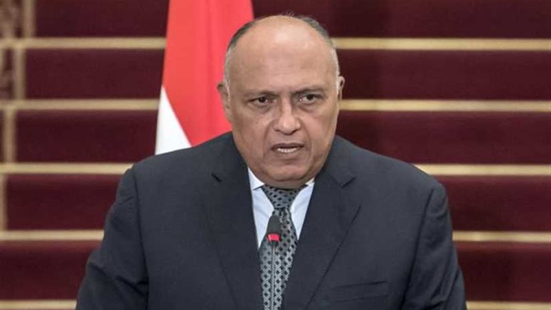 هاتفياً.. شكري مع