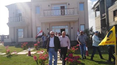 نائب المجتمعات العمرانية الجديدة يتفقد مشروعات مدينتي المنصورة ودمياط الجديدتين