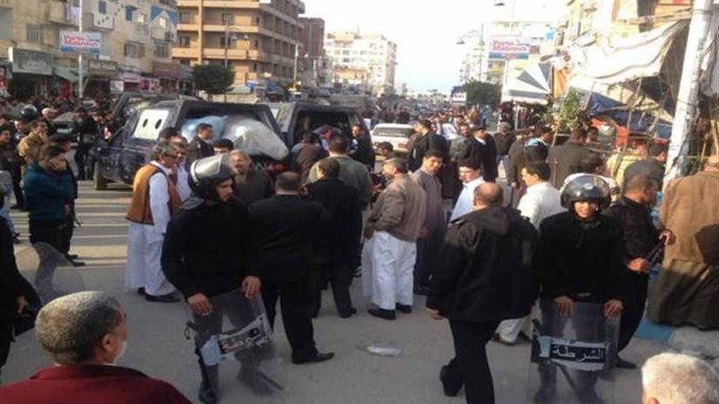 بسبب أولوية المرور..