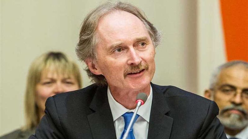 المبعوث الأممي لسوريا: