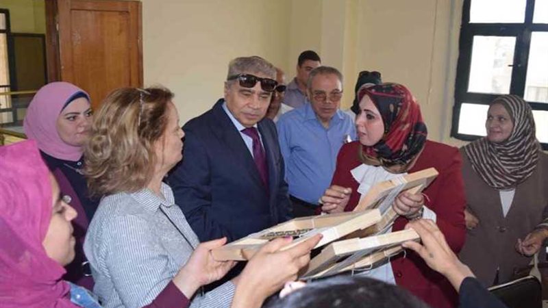 محافظ المنيا يتفقد