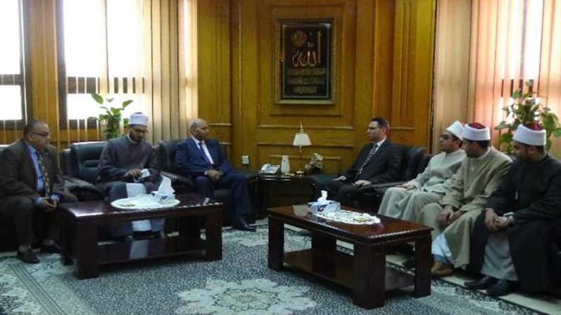 جامعة المنيا تستقبل