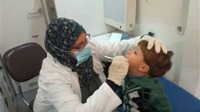 الكشف على ٢٣٧٦ مريضا في قافلة طبية علاجية بقرية الاتحاد بالبحيرة