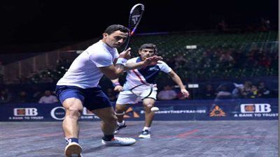 كريم عبد الجواد يتوج ببطولة مصر الدولية للأسكواش بعد التغلب على فرج 3/0