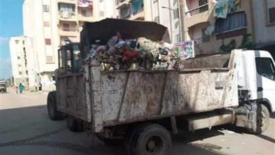 رفع 140 طن قمامة بالمحمودية