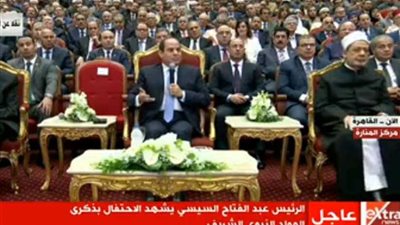 عاجل.. الرئيس السيسي: لدي إرادة لا تلين في مواجهة الإرهاب