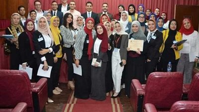 فوز فريق جامعة المنوفية بالمسابقة النهائية لنموذج المحكمة الصورية