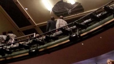 السقف ينهار على 