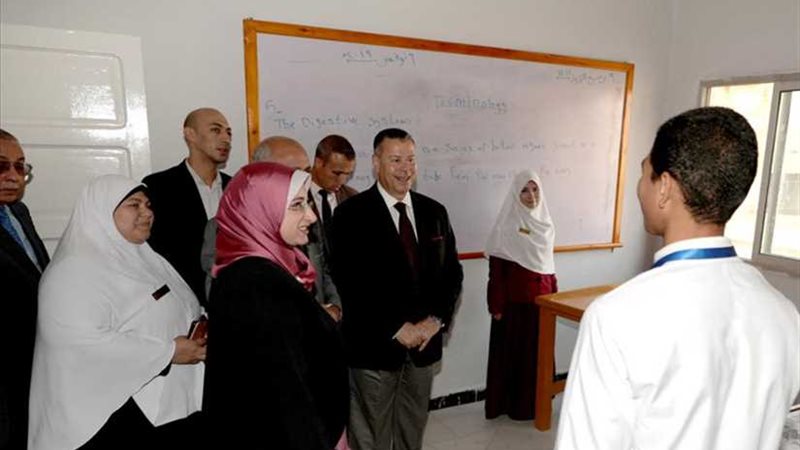 افتتاح المدرسة الثانوية