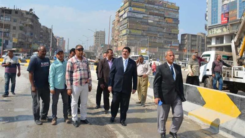 محافظ القليوبية يتفقد