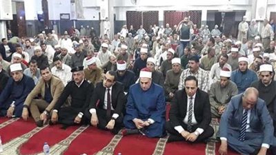 الاسماعيلية تحتفل بالمولد النبوي الشريف بمسجد الشهداء