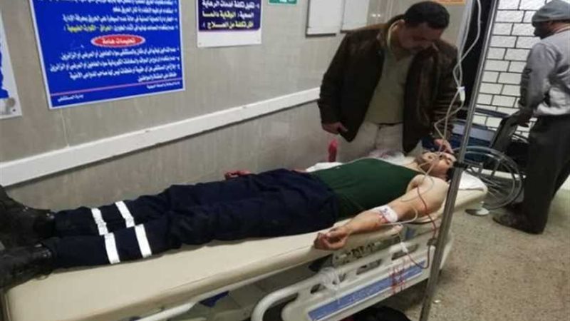 نباش يطعن عامل نظافة