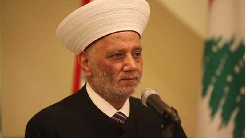 مفتي لبنان يدعو لتشكيل