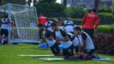 منتخب مصر يؤدي تدريبا صباحيا ببرج العرب استعدادا لمواجهة كينيا الخميس المقبل