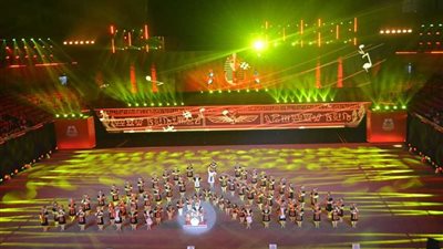 الفريق السيمفوني العسكري المصري يختتم عروضه بالمهرجان الدولي السادس للموسيقات العسكرية بالصين