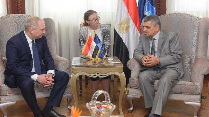 ربيع يبحث مع نائب