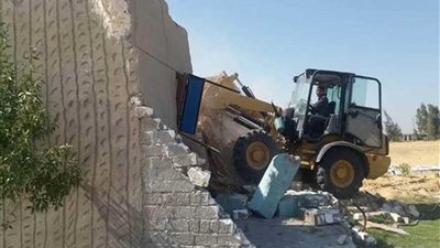 إزالة التعديات على مساحة 80 فدانا بالإسماعيلية