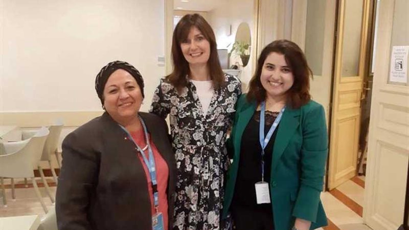 وفد حقوقى مصرى يلتقى