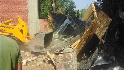 إزالة 74 تعديا على أملاك الدولة بالغربية ضمن الموجة الـ 14 لاستراد حق الشعب