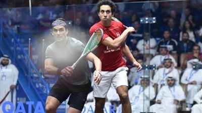 طارق مؤمن يتوج بلقب مونديال الأسكواش