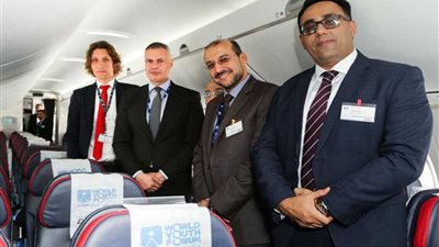 مصر للطيران تتسلم الطائرة السادسة من إيرباص A220-300 وتشارك في معرض دبي للطيران