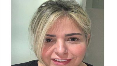 صابرين تخلع الحجاب وتطل بشعر أشقر