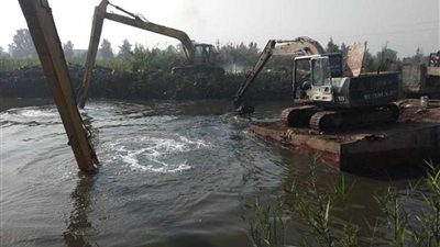 إزالة 38 حالة تعدٍ على المجاري المائية وفرع نهر النيل بالبحيرة