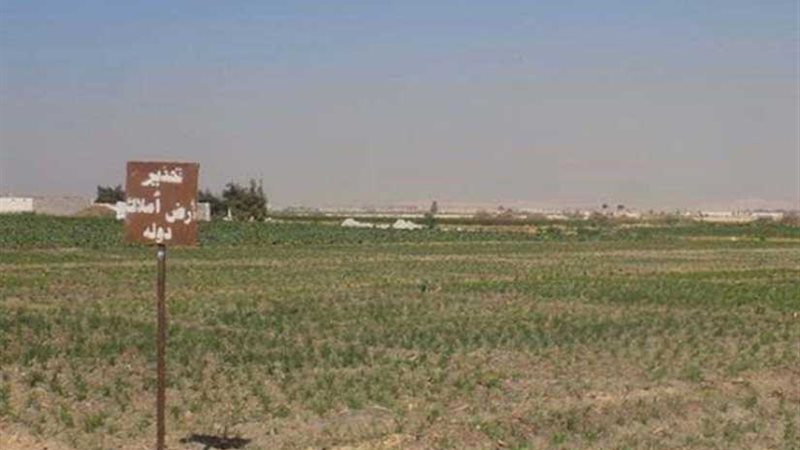المنيا تسترد أراضي