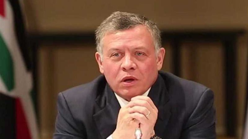 العاهل الأردني يصل