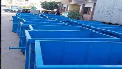 رفع 100 طن قمامة في حملة مكبرة بالمحمودية