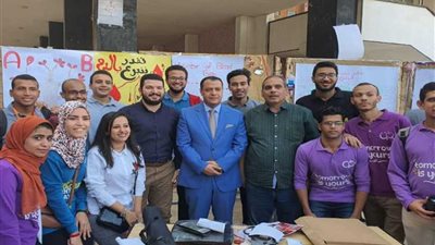 جامعة أسيوط تشهد انطلاق حملة طلابية للتوعية بأهمية التبرع بالدم