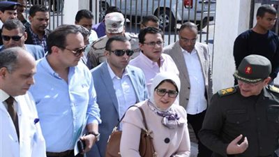 وزيرة الصحة تتفقد مستشفى أبورديس المركزي وتوجه بسرعة الانتهاء من أعمال التطوير