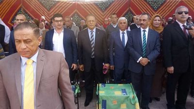 الطماوي يستعرض اهتمامات الرئيس بالشباب في روض الفرج