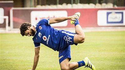 غالي يخوض تدريبات تأهيلية تمهيدًا للتعافي من الإصابة