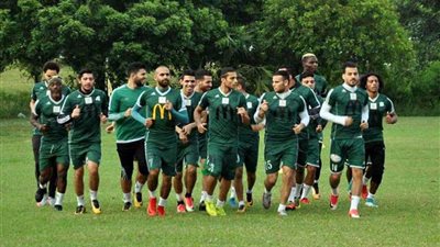 المصري يؤدي تدريباته في 