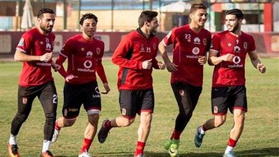 مران الأهلي.. تدريبات خاصة لهاني وجلسة علاجية لباسم علي