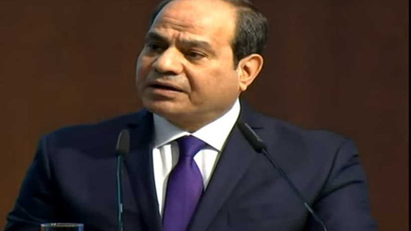 عاجل.. الرئيس السيسي: