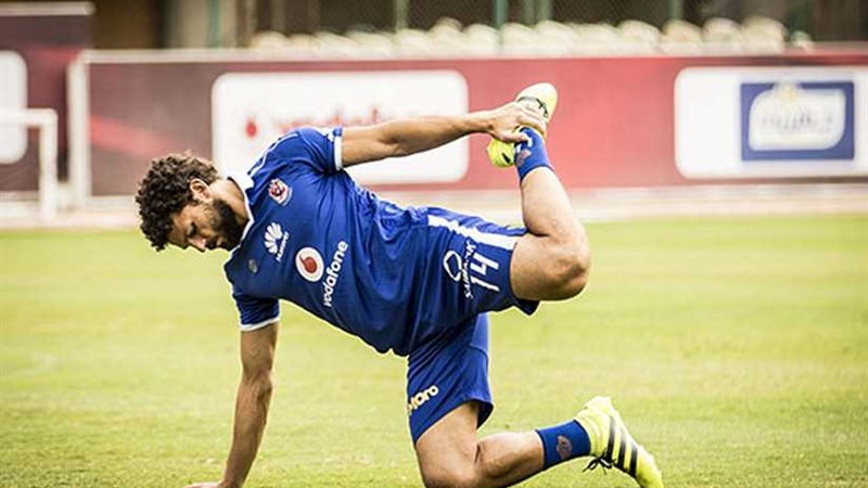 غالي يخوض تدريبات