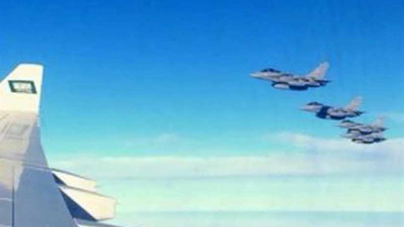 طائرات حربية تستقبل