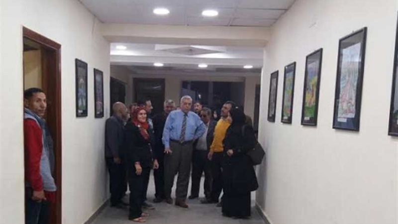 معرض فنى مفتوح لأعمال