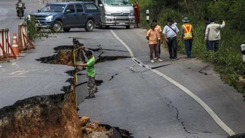 زلزال بقوة 6 درجات