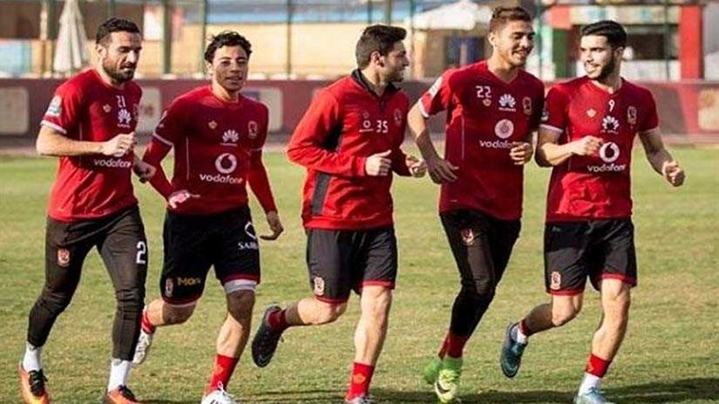 مران الأهلي.. تدريبات