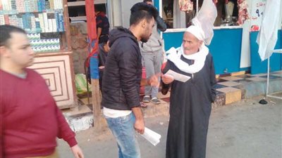 المصريين الأحرار بالجيزة يطوف الشوارع لتوعية المواطنين بأهمية المشاركة في الانتخابات