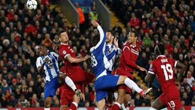 ليفربول الإنجليزي إلى ربع نهائي أبطال أوروبا على حساب بورتو البرتغالي