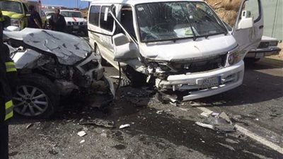 مصرع 3 وإصابة 11 آخرين بحادث في بني سويف