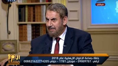 الزعفراني يكشف مخطط الإخوان لتحريض الشعب ضد النظام 