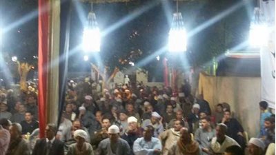 مؤتمر جماهيري حاشد لدعم الرئيس السيسي بمركز فرشوط 